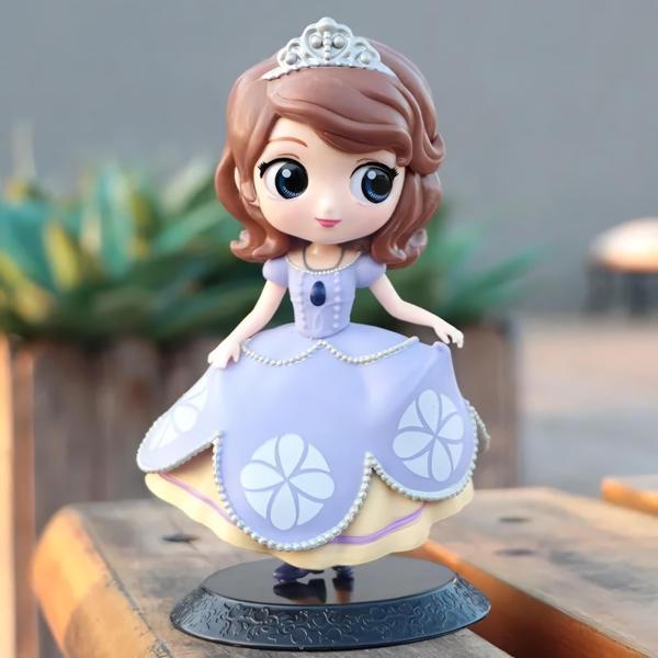 Prenses Sofia Anime Karakter Figür Oyuncak Dekoratif Koleksiyonluk Biblo Bebek 15 cm Genç Odası Süsü - Image 1