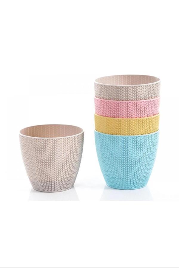 Serinova Sümela Saksı 1 Adet Yuvarlak 1 No 0,5 Lt Royaleks-SML1 - Image 1