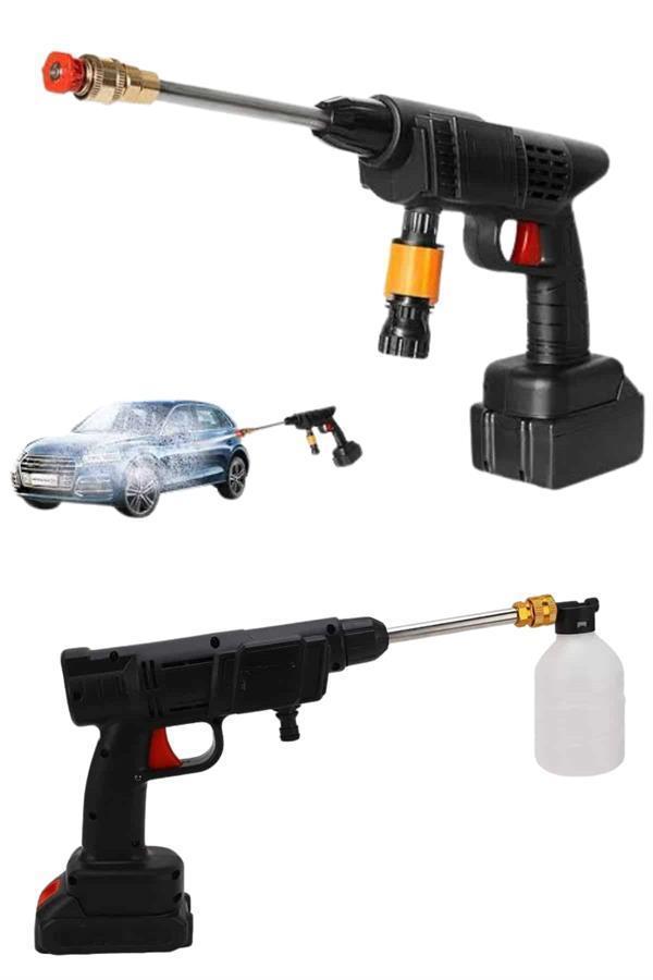 Bahçe Sulama Tabancası Makinesi Yüksek Basınçlı Akülü Yıkama Makinesi - Image 1