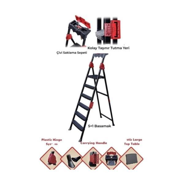 Strong Merdiven 5+1 Pratik Royaleks-STRONG51 - Image 1