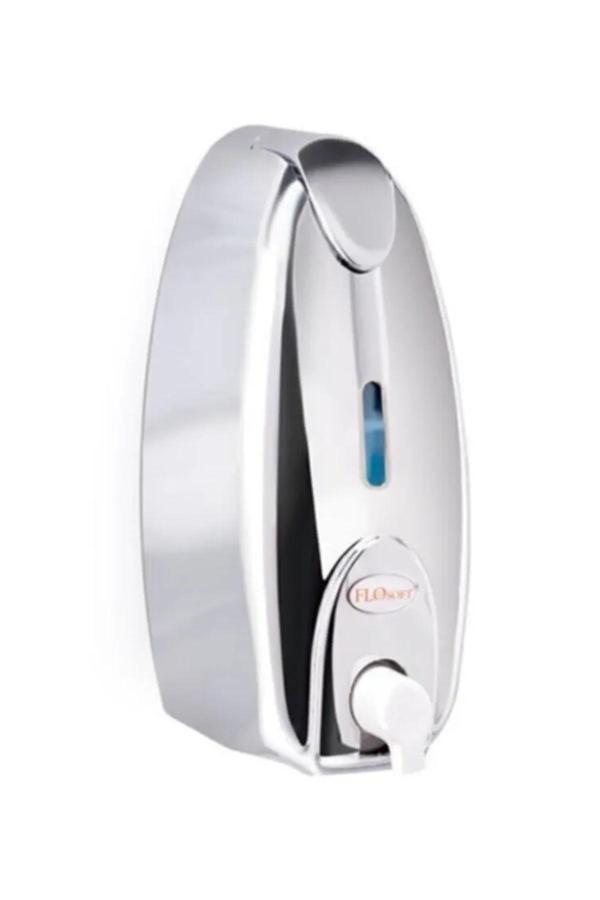 Flosoft Kapaklı Krom Kaplama 500 ml Köpük Verici Sabunluk Royaleks-F161 - Image 1