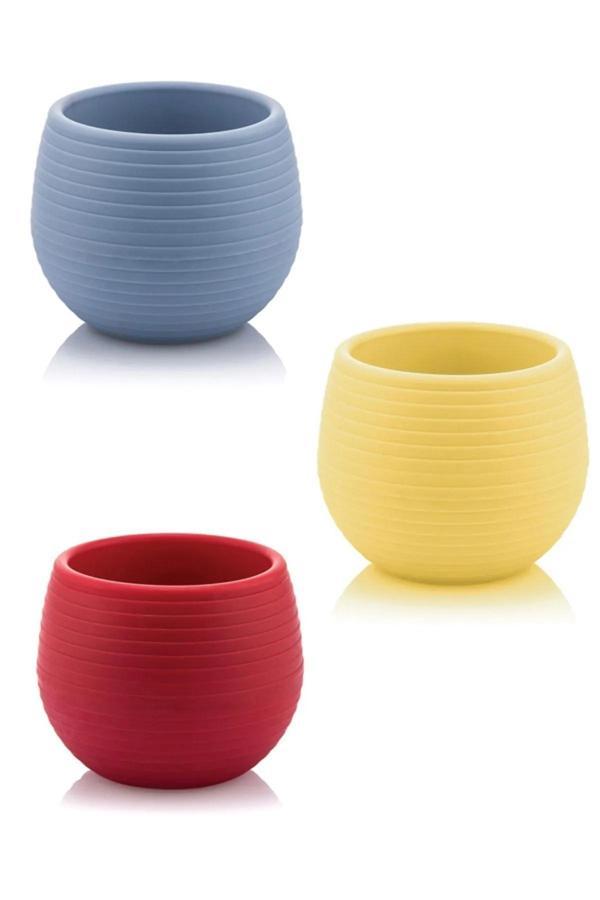 Küçük Boy 3 No Kaktüs Elvan Saksısı 0,13litre 1 Adet Royaleks-ES03 - Image 1