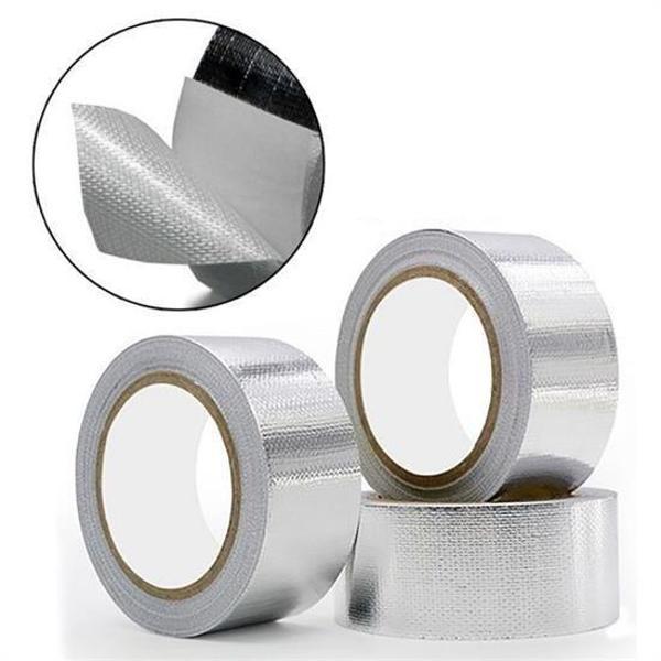 BUFFER® 2 Mt Yüksek Sıcaklık Dayanan Su Geçirmez Çatı Duvar Çatlak Onarıcı Yapışkan Bant Folyo 5 Cm - Image 1