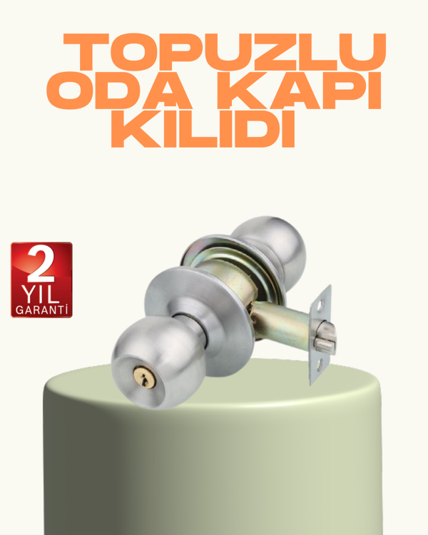 Kolay Montajlı Modern Tasarım Topuzlu Kilit - Image 1