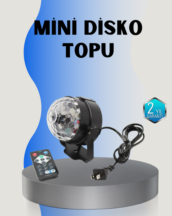 LED Disko Topu Sahne Parti Aydınlatma - Image 1