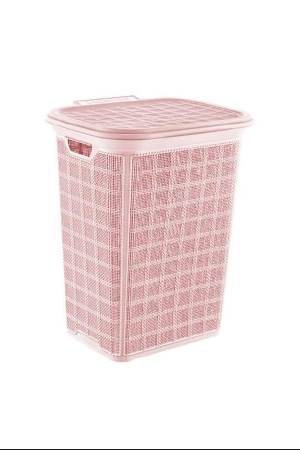 Jute Kirli Çamaşır Sepeti 60 Lt Royaleks-Ak580 - Image 1