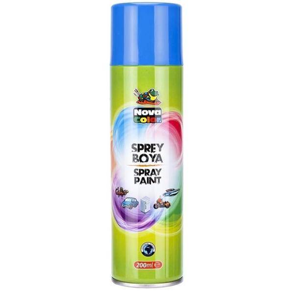 Nova Color Sprey Boya 200 Ml Mavi - Image 1