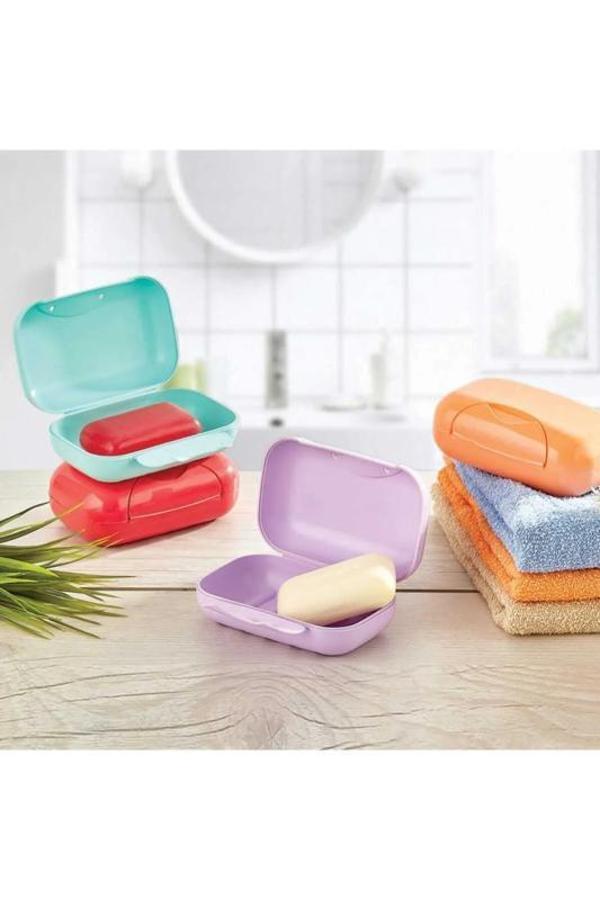 Kilitli Kapakli Sabunluk 1 Adet Royaleks-UR3144 - Image 1