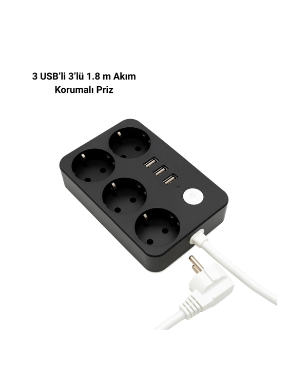 4’lü Priz U314 - Image 1