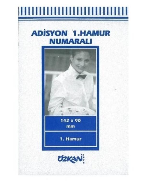 Özkan Adisyon Numaralı 14,2X9Cm - 3 adet - Image 1
