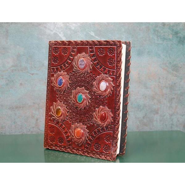 KENPAZAR Taşlı Deri Defter - Image 1