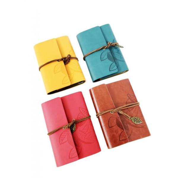 KENPAZAR Küçük Boy Retro Deri Defter Dekoratif Hediyelik - Image 1