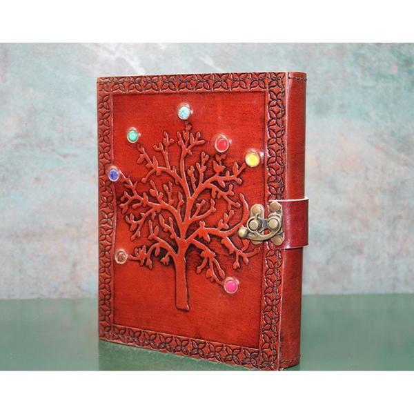 KENPAZAR Taşlı Deri Defter - Image 1