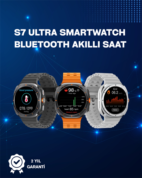 Akıllı Saat | Kalp Ritmi, Nabız ve Uyku Takibi | iOS Uyumlu - Image 1