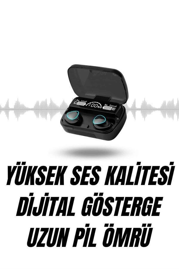 Ucuz Kaliteli Yeni Nesil 7 Kordonlu Akıllı Saat ve Kablosuz Bluetooth Kulaklık ANC Özelliği - Image 1