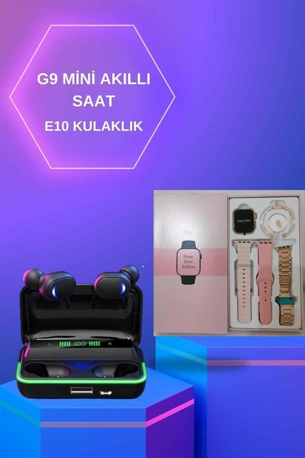 Kadınlara Özel Bileklik Hediyeli Akıllı Saat ve Dijital Göstergeli ANC Özellikli Bluetooth Kulaklık - Image 1