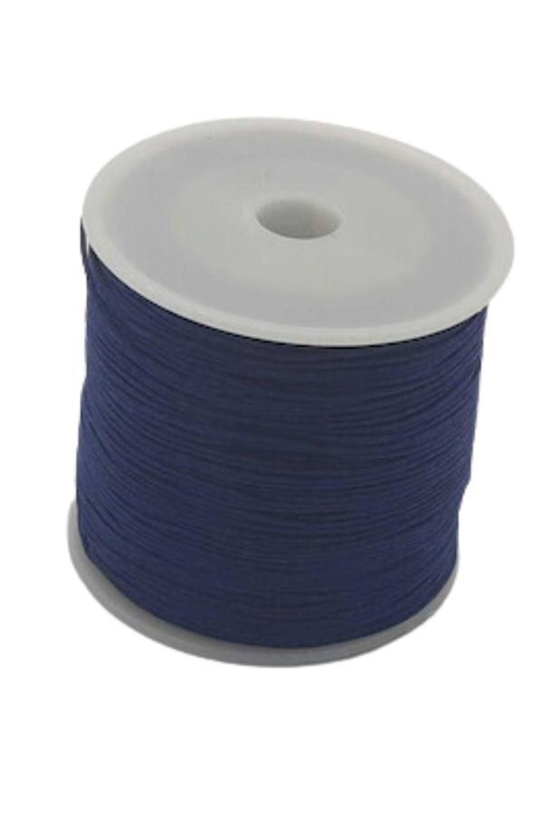 Paraşüt İpi, Bileklik-Kolye örgü ipi 1 mm 50 metre İndigo - Image 1