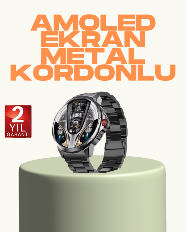 IP68 Su Toz Dirençli SW80 Akıllı Saat Android iOS Uyumlu - Image 1