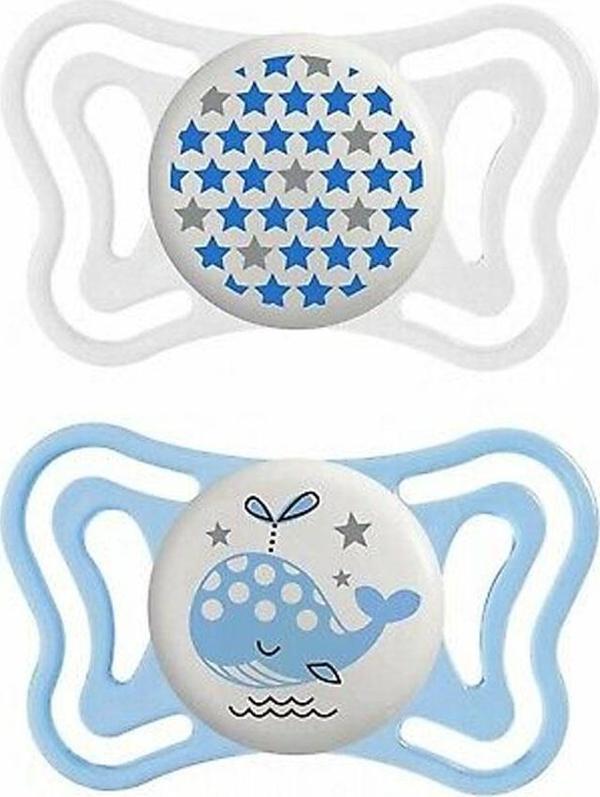 Chicco Physio Light Gece Parlayan Silikon Emzik 2'li 2-6 Ay - Image 1