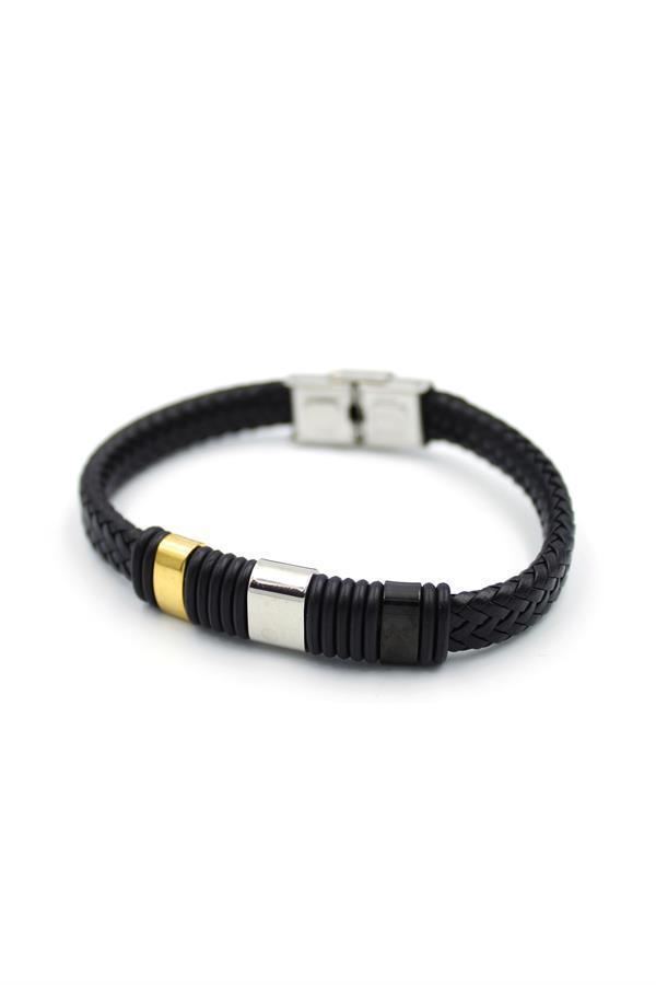 Deri Erkek Bileklik - ÇOK RENKLİ - Image 1