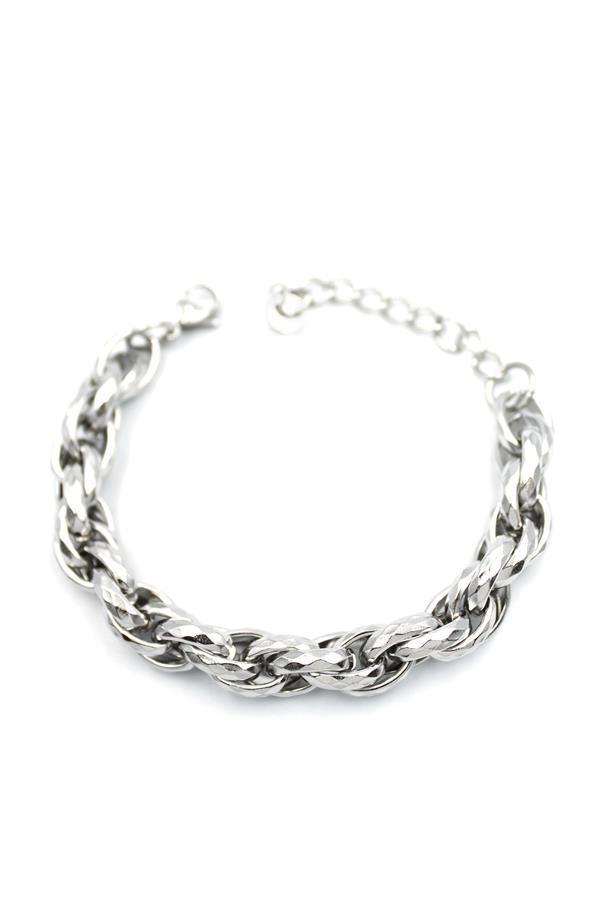 Zincir Bileklik - Gümüş - Image 1