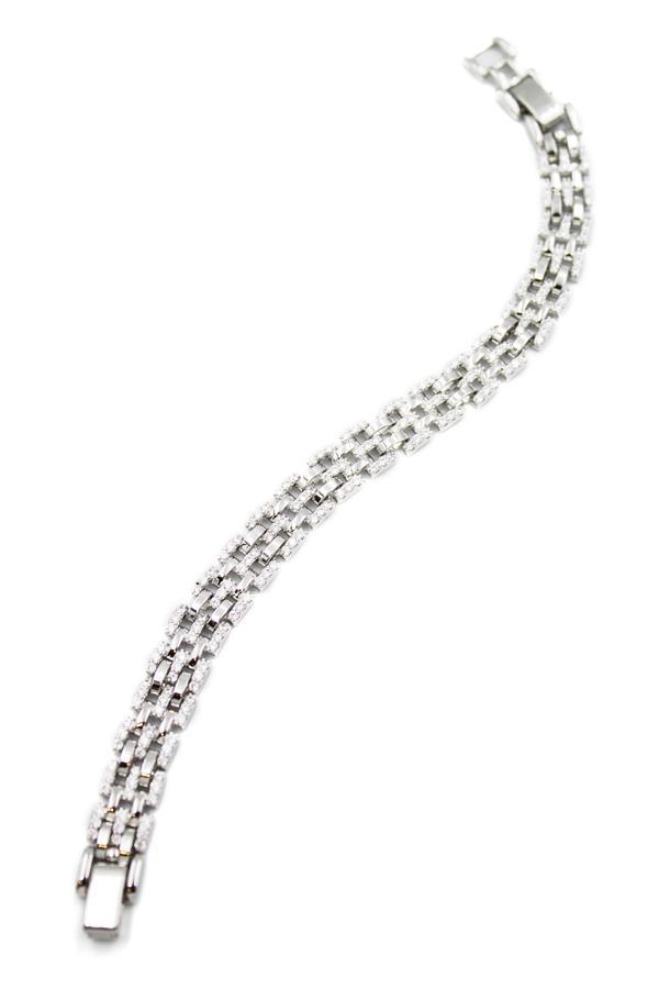 Xuping Vip Bileklik - Gümüş - Image 1