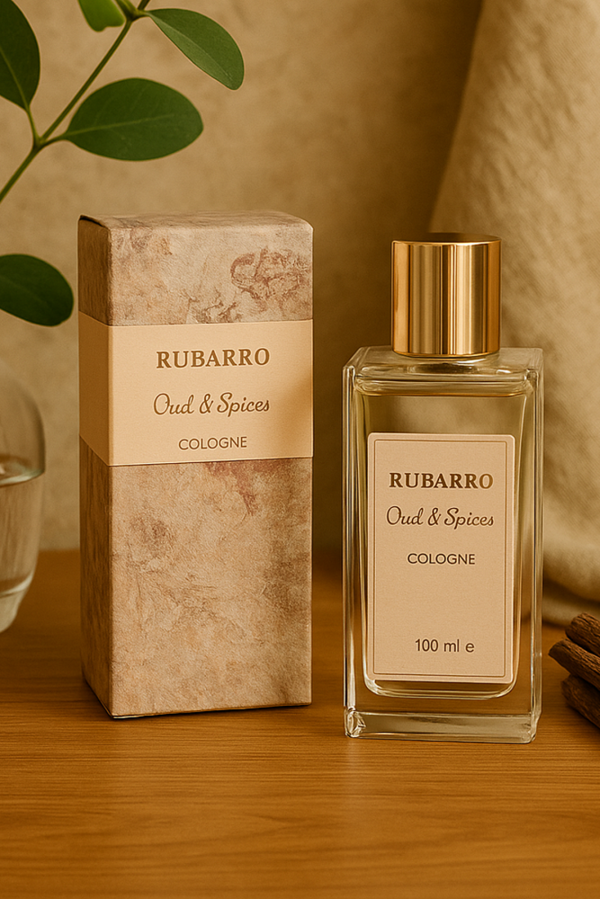 Rubarro Özel Seri Oud & Spices Kolonya 100 ml - Image 1