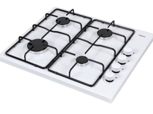 REGAL SO 6040 B SET ÜSTÜ BEYAZ EMAYE LPG'Lİ OCAK - Image 1