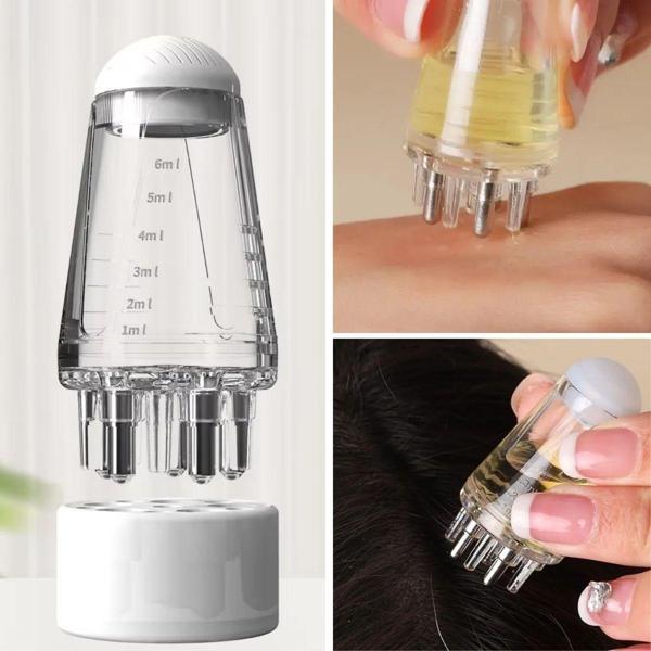 BUFFER® Mini Saç Derisi ve Cilt Bakım Serum Aplikatörü Saç Serum Şişesi - Image 1