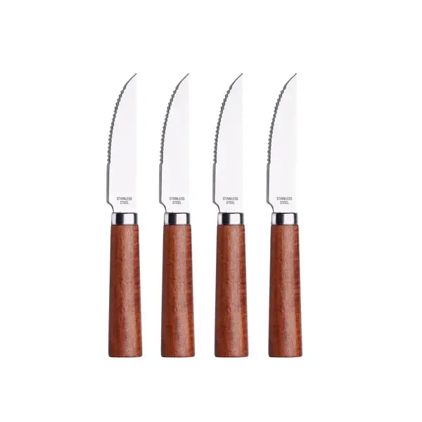 Korkmaz Akasya 4lü Steak-Biftek Bıçak Seti A641-05 - Image 1