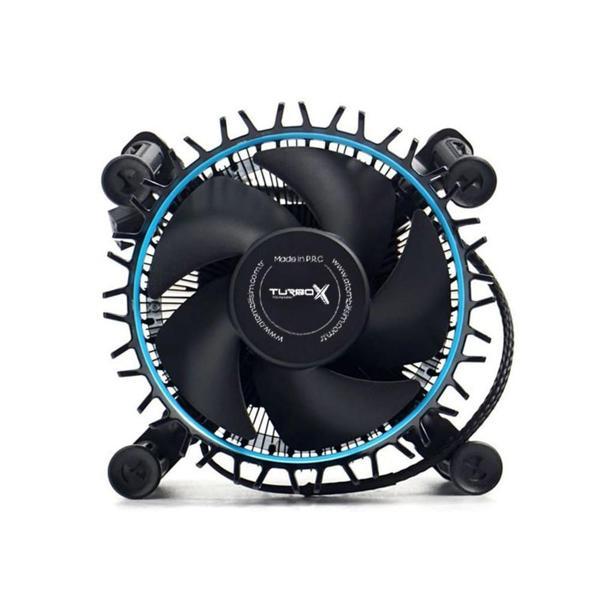 Turbox Intel  Stok 1700pin 3200rpm 65W 4pin PWM  işlemci Fanı - Image 1