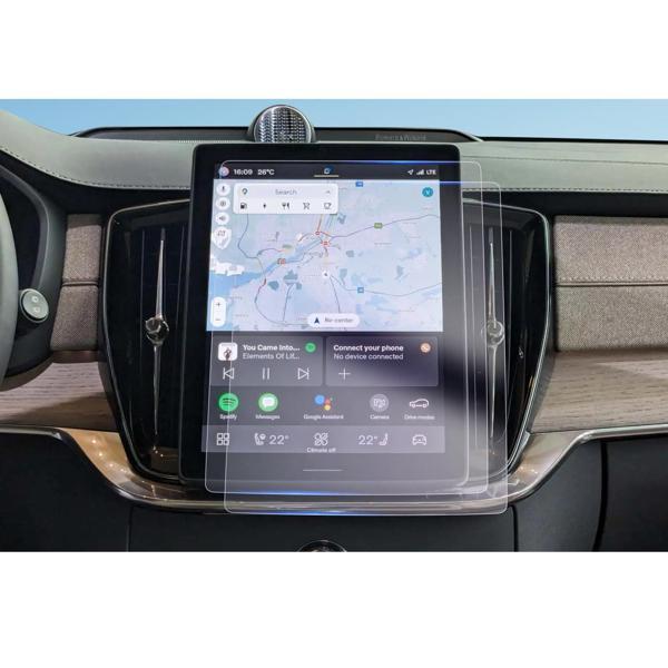 Volvo XC60 2025 11.2 inç Multimedya uyumlu 9H Nano Ekran Koruyucu - Image 1