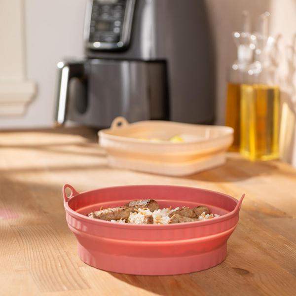 Emsan Rustik Yuvarlak Airfryer Kabı - Image 1