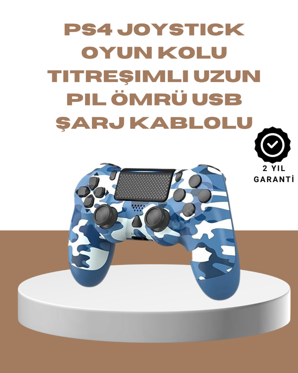 Titreşim Motorlu Oyun Kolu – Gerçekçi Geri Bildirim ve Etkileşim - Image 1