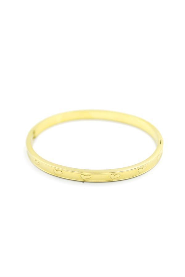 Kalp Bilezik - Altın - Image 1