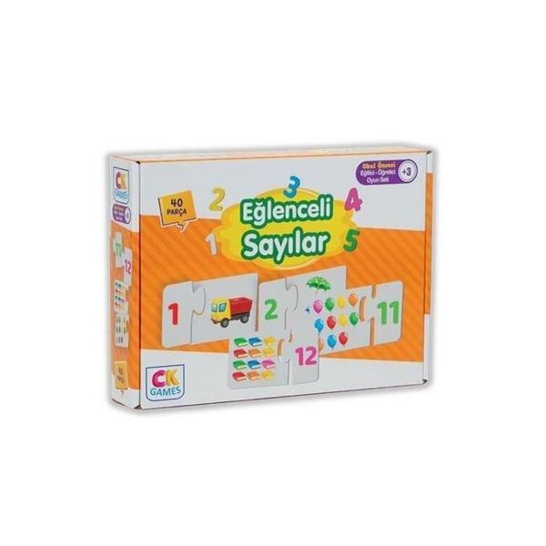 Eğitici Oyun Seti Eğlenceli Sayılar 40 Parça - Image 1