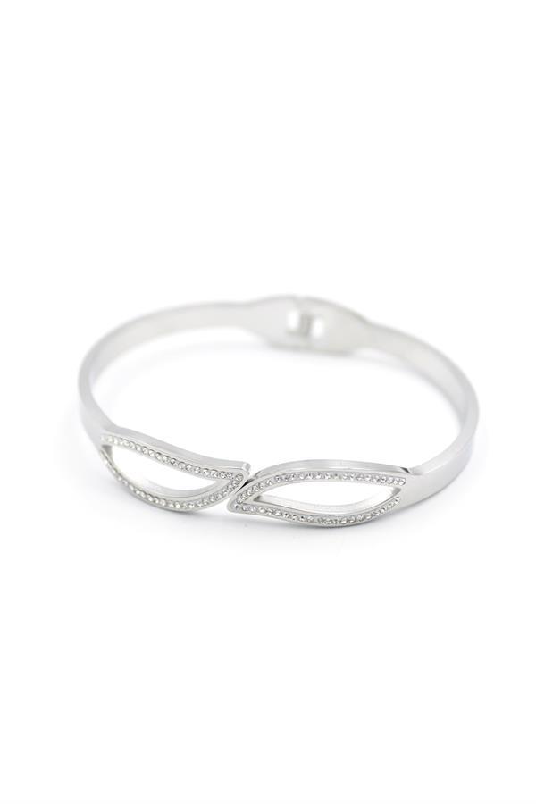 Yaprak Bilezik - Gümüş - Image 1