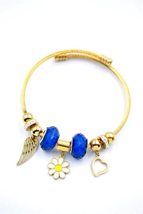 Papatya Charm Bilezik - Altın - Image 1