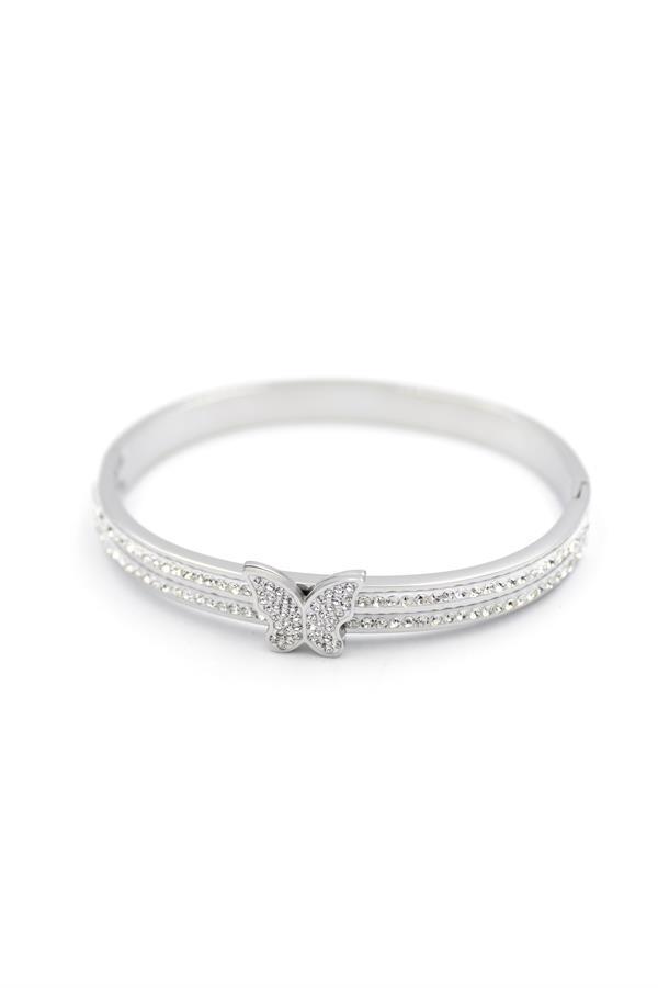 Kelebek Bilezik - Gümüş - Image 1