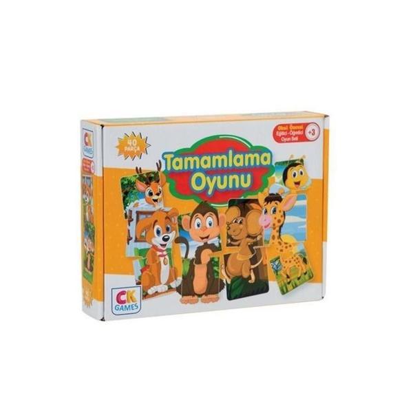 Eğitici Oyun Tamamlama Oyunu Puzzle 40 Parça - Image 1
