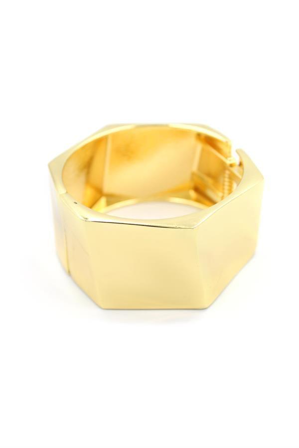 Kelepçe Bilezik - Altın - Image 1