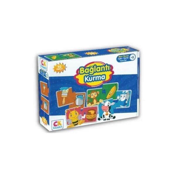 Eğitici Oyun Bağlantı Kurma Puzzle 40 Parça - Image 1
