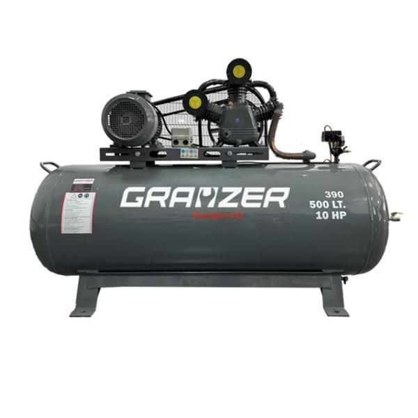 Grayzer 500 LT 3 Kafa 12 Bar 10 HP Pistonlu Hava Kompresörü - Image 1