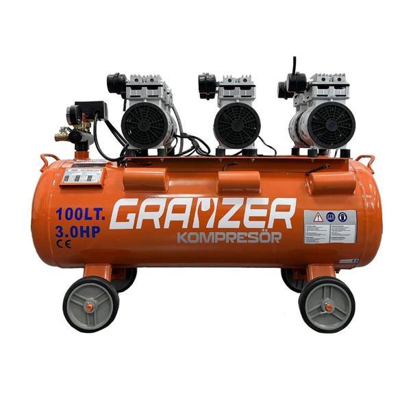 Grayzer 100 LT Sessiz ve Yağsız Hava Kompresörü - Image 1