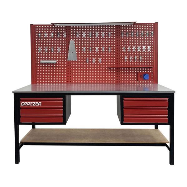 Grayzer 2 Metre 6 Çekmeceli  Takım Tezgahı - Image 1