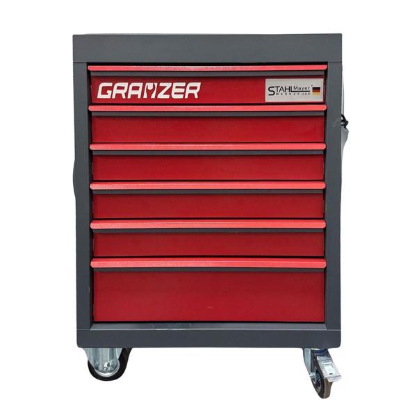 Grayzer GSTH215P 6 Çekmeceli Dolu Takım Arabası 261 Parça (Takımlar Stahlmayer) - Image 1