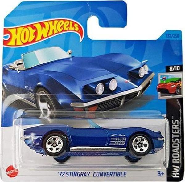 Hot Wheels - '72 Stingray Convertible - Mavi (1/64) - Image 1