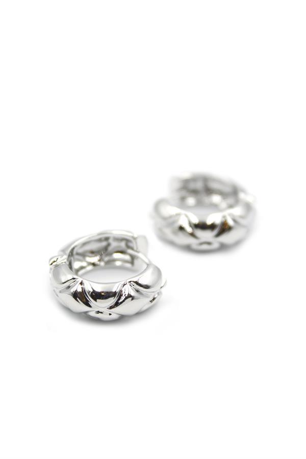 Halka Küpe - Gümüş - Image 1