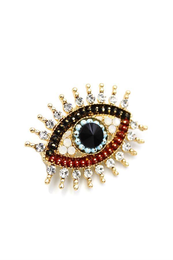 Göz Broş - Altın - Image 1
