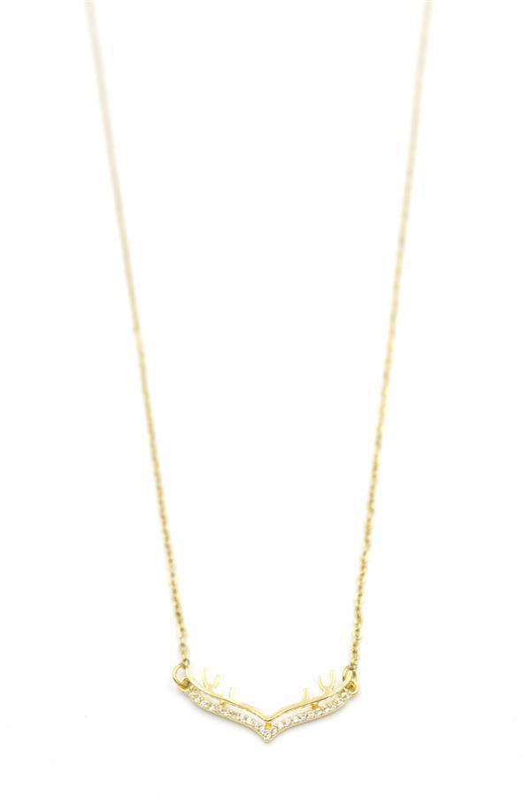 Geyik Kolye - Altın - Image 1